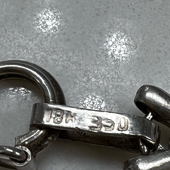 18K Rose Gold and 950 Sterling Silver Bracelet - Picture 5 of 7